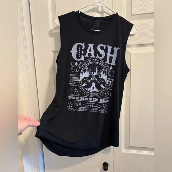 Johnny Cash Tank Top XL - Picture 3 of 7